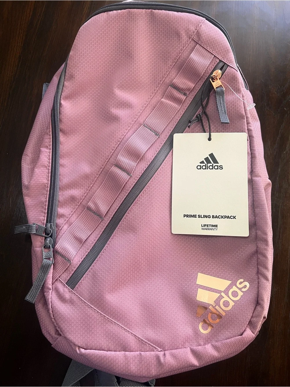 Adidas Backpack with Gray Accents